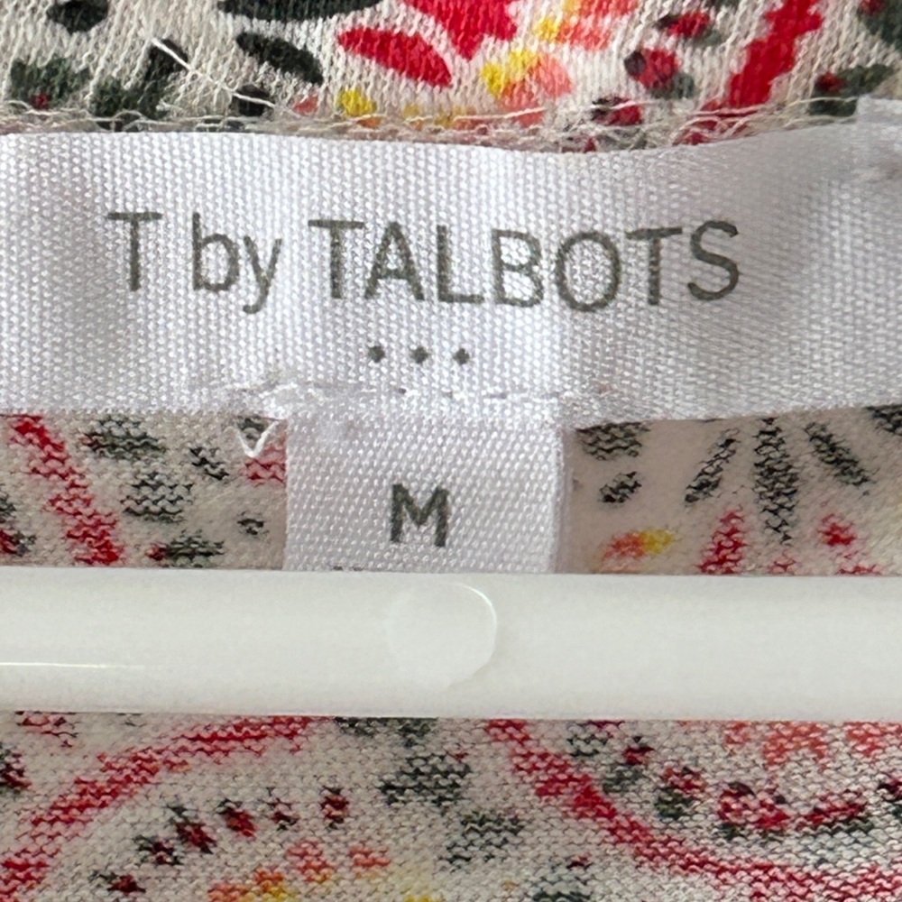 T by Talbots Paisley Easy Breezy Summer Dress - Picture 5 of 7